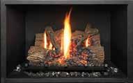 The Bostonian High Output (HO) GreenSmart fireplace offers the same 564