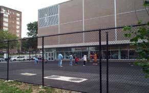 Porous Asphalt Playground Penn-Alexander K-8 Public School, West Philadelphia, PA.