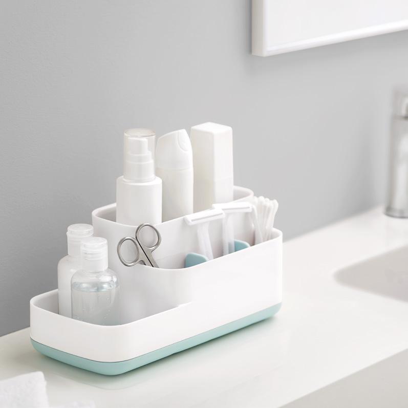 registered This versatile caddy has been designed to better organise your bathroom