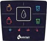 Leave the descale solution fluid to stand in the Hot Tank for 20 minutes. After 20 minutes, select the Hot Water Icon, select the Dispense button and flush 3 gallons of Hot water through the CUBE. 18.