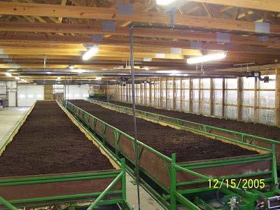 Use of Compost Composting may be completed in a season or more than one depending on temperature, duration of winter, and moisture content To harvest, pile loose outer edges into a new pile and
