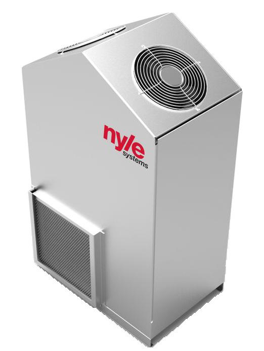 L Series L53 Our smallest unit is big on features! Service Everything in a Nyle Dehumidification unit can be replaced. This is not a disposable product.