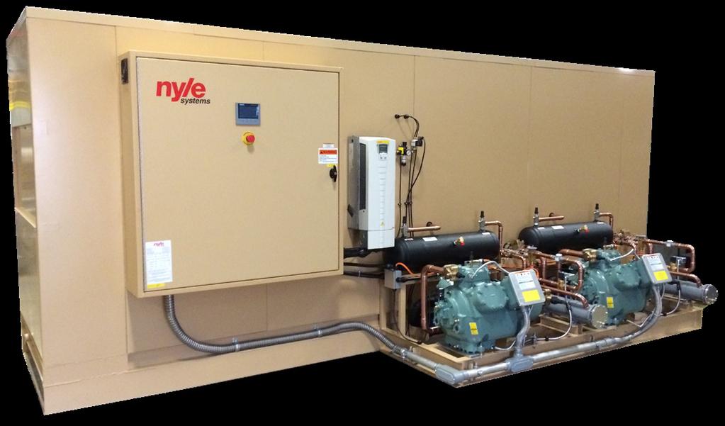 stainless steel cold coils and tubing, and many other features that make your system last longer and perform better are included in a Nyle system.
