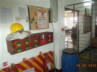 Location: DB- 10, 4th Floor, DB -8, 3rd Floor, DB -6, 2nd Floor, DB -3, 1st Floor Photograph: Inadequate clearance in front of distribution boards.
