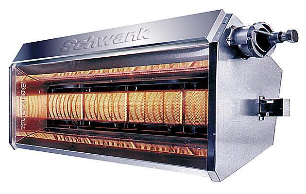 Luminous heaters Luminous heater means a local space heater, using gaseous fuels, of which the burner is to be directed towards the place of use so that the heat emission of the burner, being