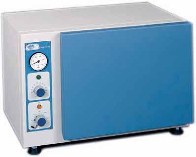 Poupinel dry heat sterilizer Drytime ADJUSTABLE TEMPERATURES FROM 100 C UP TO 250 C. STABILITY: ±6 C. APPLICATIONS For quick surgical sterilization of diverse instruments surgical odontological, etc.