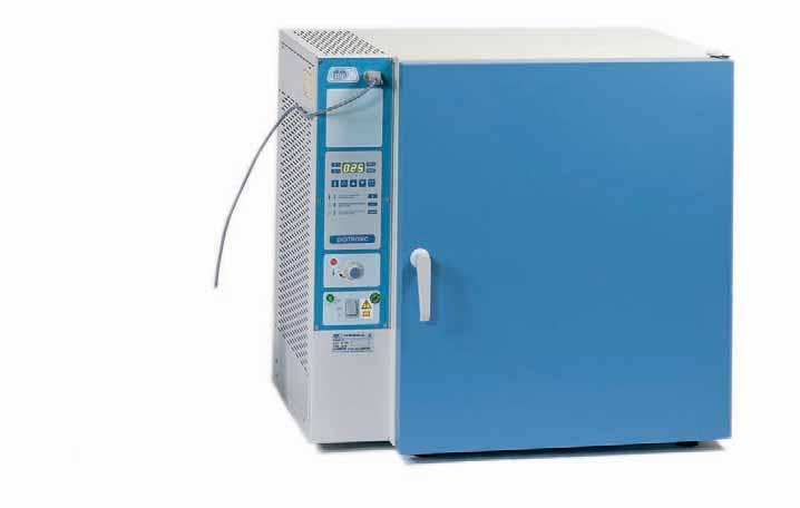 Universal precision ovens Digitronic FAN ASSISTED CIRCULATION. BACTERIOLOGICAL ASSAYS, DRYING PROCESSES AND STERILIZATION. MICROPROCESSOR CONTROL AND DIGITAL DISPLAY OF TEMPERATURE AND TIME.