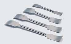 1001589 Spatula flat and spoon ends. Length 150 mm.