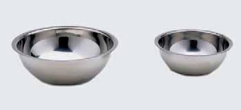Stainless steel receptacles. QUALITY AISI 310. LABORATORY-HOSPITAL + SERIES ROUND BASINS Part No.