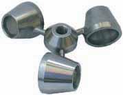 Spare or additional paddle for multiple stir effect 15-S 17-M or 19-L 16-M or 18-L SHAFTS WITH ROTORS VISCO-JET - Shafts with rotors made from AISI 316Cb stainless steel. Shaft: 10 mm Ø.