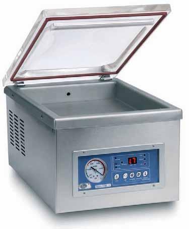 Vacuum sealer Sealcom-V OPTIMUM QUALITY SEAL AND PRESERVATION. SUITABLE FOR SEALING SOLIDS AND LIQUIDS.