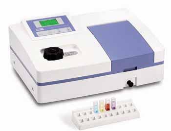 Visible range spectrophotometers V-1100 and VR-2000 V-1100 MODEL WITH MANUAL WAVELENGTH SETTINGS AND AUTOMATIC BLANK. VR-2000 MODEL WITH AUTOMATIC WAVELENGTH SETTINGS AND BLANK.