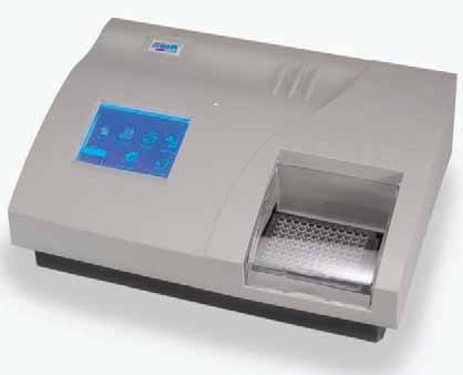 Microplate reader 2100-C TOTALLY AUTOMATIC TOUCH SCREEN CONTROL. APPLICATIONS Clinical diagnostics. Quality control in food analysis, Haematology.