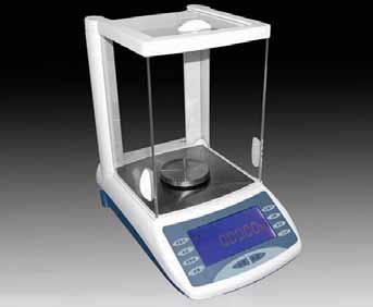 Precise analytical balance FA-2204B Digital 7 segment screen. Time to stability: 8 seconds. Adjustable time and sensitivity control. ON/OFF automatic zero adjustment.