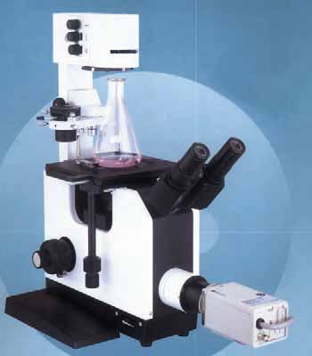 Microscope biological inverted, trinocular XDS-1B ISO 9001 APPLICATIONS Optical microscope with many benefits, specially designed for biomedicine, biology and for culture analysis in matrix flasks
