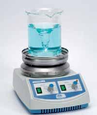 Magnetic Stirrers Agimatic and Agiman analogue control FOR SPEEDS FROM 60 TO 1600 rpm.. MAXIMUM STIR VOLUME: 10 LITRES. PLATE MADE FROM AISI 304 STAINLESS STEEL WITH REMOVABLE SAFETY RING. PLATE Ø 14.