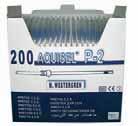 For any kind of AQUISEL pipettes with Ø 13 mm tubes and A-2 pipettes with Ø 16 mm tubes. Easy and functional system that allows the total set disposal.