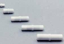 ACCESSORIES FOR MAGNETIC STIRRERS Stir-bars followers for magnetic stirrers. Encased in PTFE with pivot ring, temperature resistant to +275 C. Part No. 1000009 6 Ø x 10 mm long. without pivot ring.