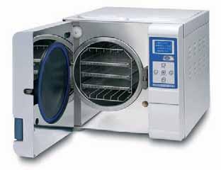 Autoclave for sterilization Autester ST DRY PV Class B AUTOMATIC VACUUM DRY AND PURGE. PROGRAMS TO 121 C AND 134 C (1 AND 2 bar). MODEL HORIZONTAL. CAPACITY: 12, 18, AND 23 LITRES.