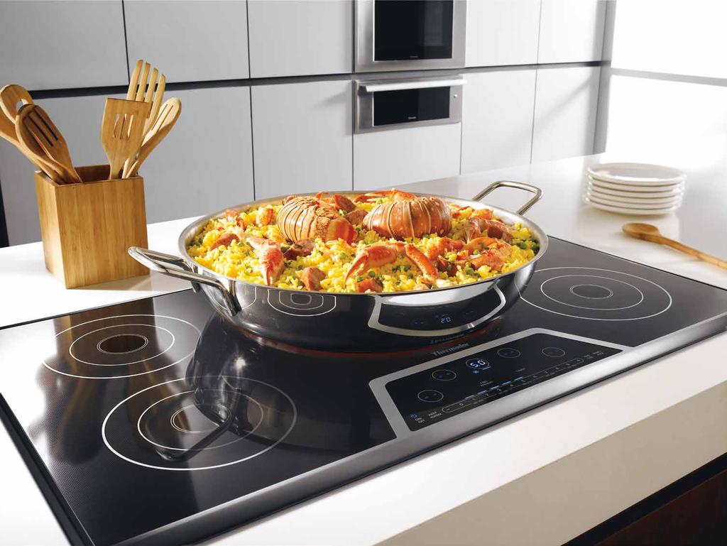 INTELLIGENT COOKING FOR DEMANDING CHEFS CookSmart technology allows you to simmer without scorching, boil without boiling