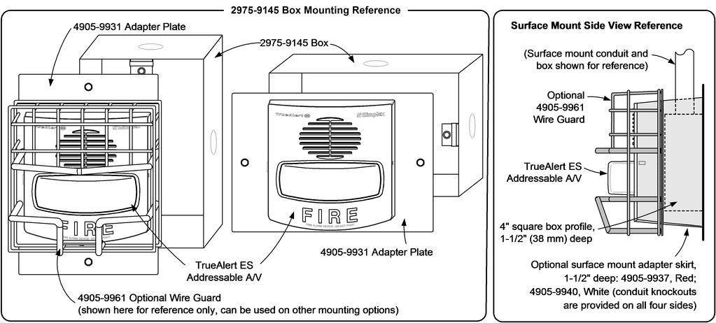 Installation Reference Figure 3: Adapter Plate and