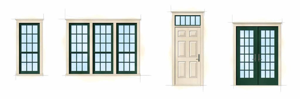 Window/Door Exterior Color Palette Colors & Finishes White window exteriors and white exterior trim were common in original Cape Cod style homes.