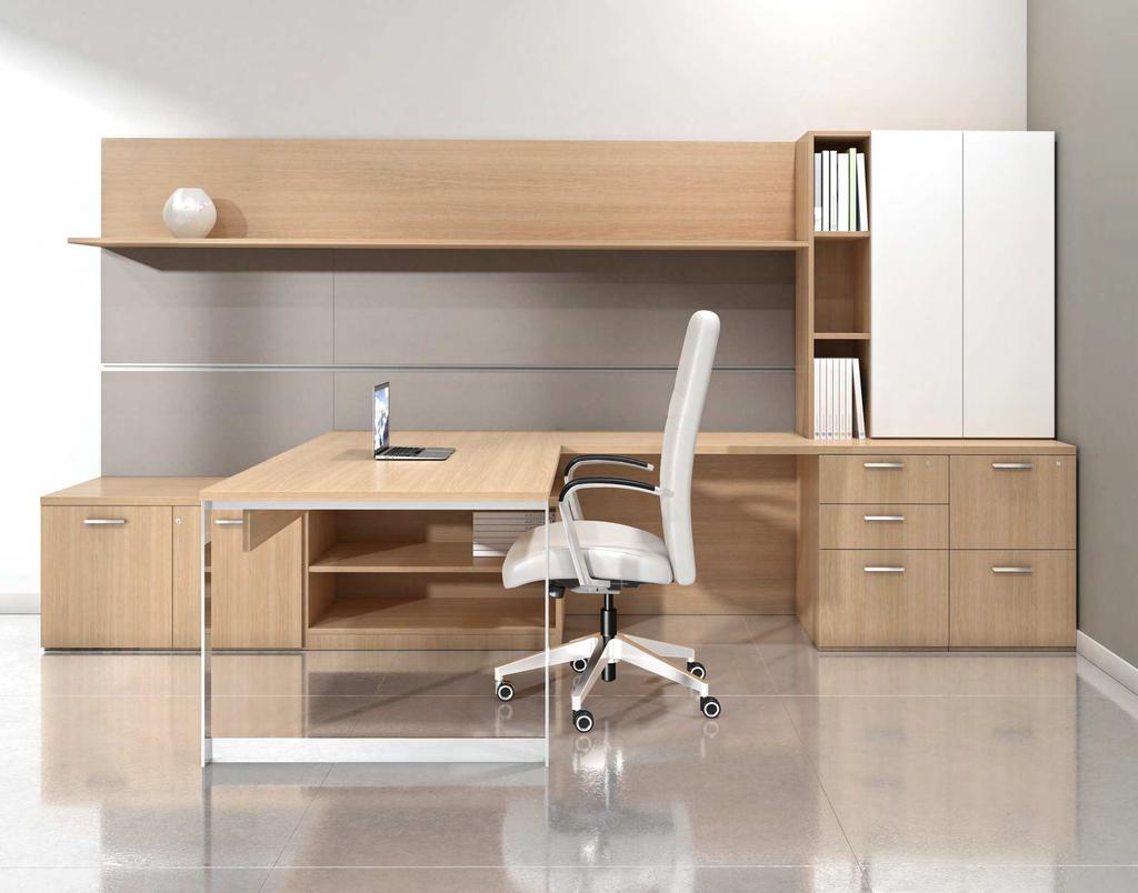 Dynamic Layering. With an enhanced selection of multidimensional components, the creation of an ultra-functional workspace is limited only by your imagination.