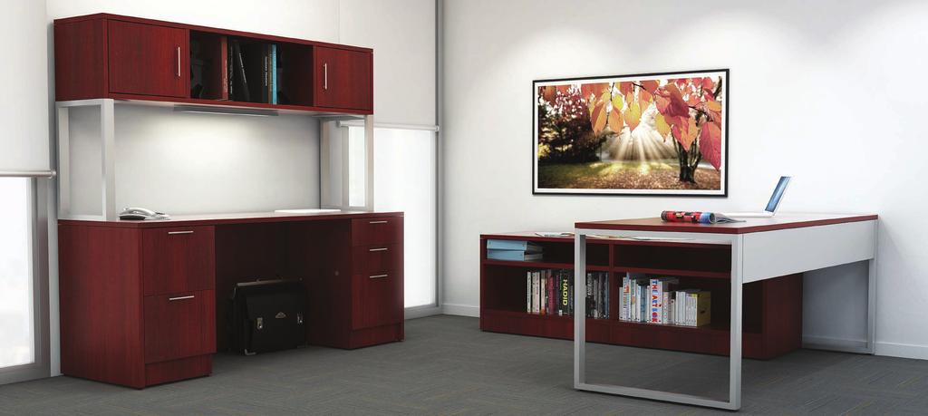 Style & Creative IOF Desking works with you to create a highly personalized space with style and creativity.