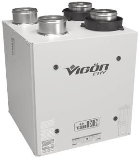 User Guide VIGÖR HRV PLUS AND VIGÖR ERV VB0147 Model no. 44202 (with top ports) VB0149 Model no.