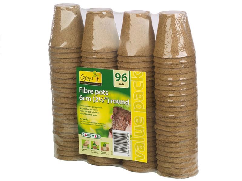 29.70 Fibre Pots Ideal for plants and cuttings Pot biodegrades