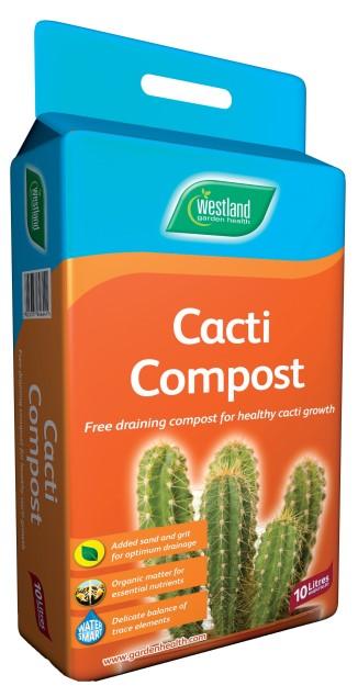 50 Cacti Compost Added sand and grit for excellent drainage Organic matter to provide