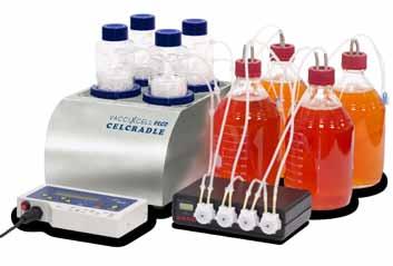 CelSafe 1 Advanced Cell Culture with Esco Incubator and CelCradle CelCradle TM : cradle for high density cells CelCradle TM is a cost-effective, single-use benchtop bioreactor system capable of