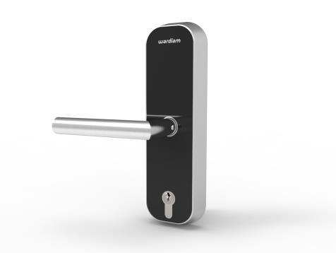 Wardiam Lock PRODUCTS Smart Locks Wardiam Lock is an integrated security system with an intelligent lock connected via WiFi to the cloud for alarm notification and monitoring as well as access