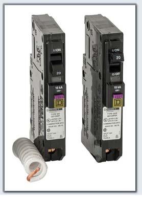 Courtesy of Schneider Electric Square D QO and HomeLine Dual Function Circuit Breaker Dual Function Arc Fault and
