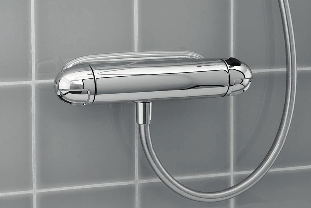 9210 Pressure Balanced Thermostatic Shower Mixer 9210 Pressure Balanced Thermostatic Shower Mixer unique valve technology is Suitable for domestic bathrooms, hair dressing salons, food processing,