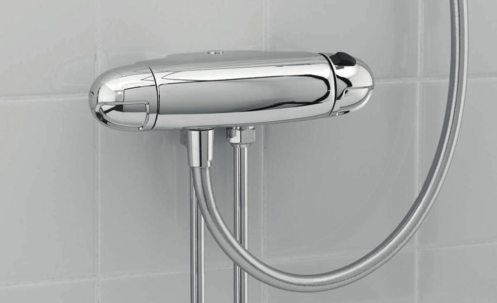 9250 Pressure Balanced Thermostatic Shower Mixer 9250 Pressure Balanced Thermostatic Shower Mixer unique valve technology is Suitable for hospitals, nursing homes, child care centres, hydrotherapy
