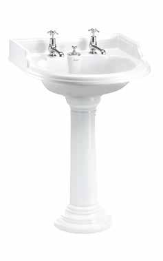 Classic Basin 1TH with Pedestal.