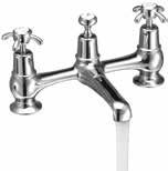 You can install your Bath Shower Mixer with or without the S Adjustor. BRIDGE MIXERS Our Bridge Basin Mixer allows you to have mixed hot & cold water, whilst using a two taphole configuration.