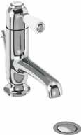 CHELSEA TAPS Chelsea Chelsea Curved Basin Mixer with pop up waste CH22 Chelsea Curved Basin Mixer without waste CH21