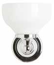shade D: 15, W: 12, H: 30 BL13 Technical Information Our Burlington ornate lights are supplied with G9 light bulbs.