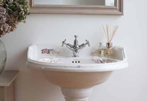 This page bottom: English garden basin and English garden pedestal with