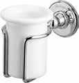 mounted soap dispenser Chrome (can be mounted through a ceramic basin tap hole or a work surface) L: 11cm,