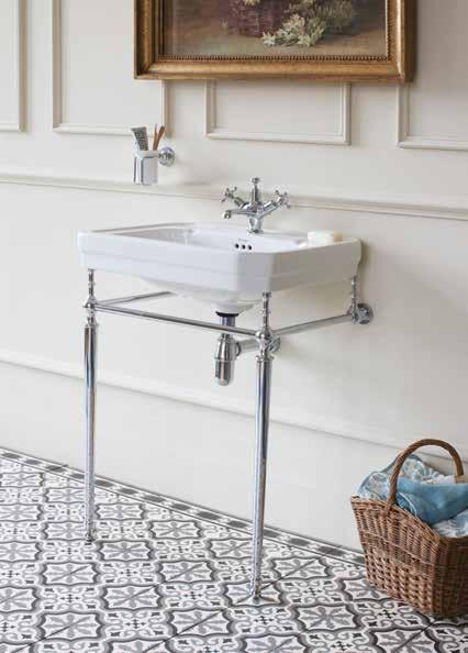CERAMICS BASIN OPTIONS Design a bathroom to suit your specific needs View our Victorian cloakroom basins on page 39 or