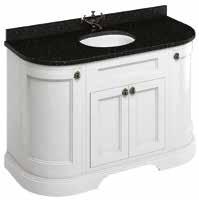 FREESTANDING FURNITURE 134 Curved Vanity Units 134 CURVED VANITY UNITS Complete Vanity Unit Sizes Vanity Unit Codes, Colours & Prices Matt White Sand Olive Complete Unit Type Width Depth Height +