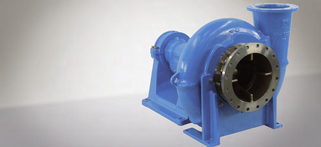 Pump Type WR Wear resistant pump TYPE WR Designed to handle slurries. WR Design Horizontal single-stage centrifugal pump in back pullout design.