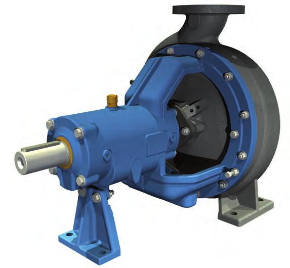 available Impeller is keyed to the shaft; reverse rotation (e.g.