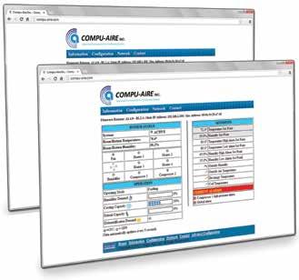 BMS Interface Interact and monitor remotely with the pco web card. Compu-Aire Inc.