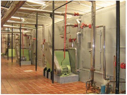 Gelatin dryer 40-70 ºC) (2 g water/kg air) Hot water/steam Air discharge
