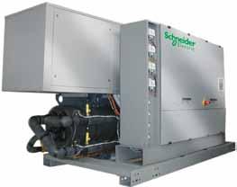Condenserless chiller with remote condenser for indoor installations Uniflair BRRC Range Cooling capacity: 300 1,200 kw Available versions - Basic - High condensing water temperature ** Refrigerant