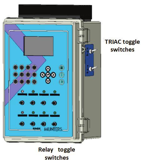 o Similar relay, analog output, and TRIAC devices must have different numbers. o If no relay is available (for example, if no fans are available), an error message appears.